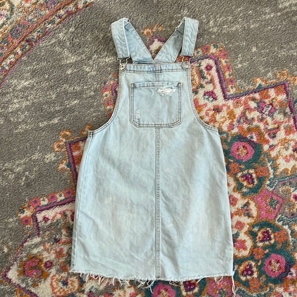 Wild Fable Denim Overalls Dress